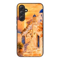 Θήκη Sonique Greek Island Muse Series για Samsung Galaxy A54 5G Ηλιοβασίλεμα στην Οία