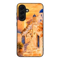 Θήκη Sonique Greek Island Muse Series για Samsung Galaxy A56 5G Ηλιοβασίλεμα στην Οία