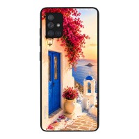 Θήκη Sonique Greek Island Muse Series για Samsung Galaxy A71 Ηλιοβασίλεμα Σαντορίνης