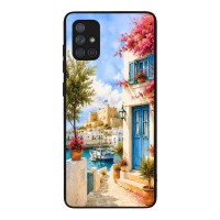 Θήκη Sonique Greek Island Muse Series για Samsung Galaxy A71 Ροδίτικο Λιμάνι