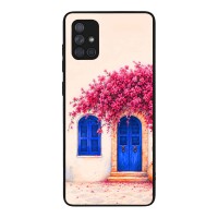 Θήκη Sonique Greek Island Muse Series για Samsung Galaxy A71 Ροζ Μπουκαμβίλια