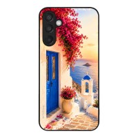Θήκη Sonique Greek Island Muse Series για Samsung Galaxy M15 5G Ηλιοβασίλεμα Σαντορίνης