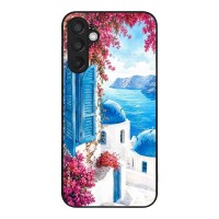 Θήκη Sonique Greek Island Muse Series για Samsung Galaxy M15 5G Σαντορινό Γαλάζιο