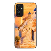 Θήκη Sonique Greek Island Muse Series για Samsung Galaxy M23 5G Ηλιοβασίλεμα στην Οία