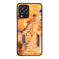 Θήκη Sonique Greek Island Muse Series για Samsung Galaxy M33 5G Ηλιοβασίλεμα στην Οία