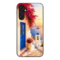 Θήκη Sonique Greek Island Muse Series για Samsung Galaxy M34 5G Ηλιοβασίλεμα Σαντορίνης