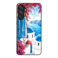 Θήκη Sonique Greek Island Muse Series για Samsung Galaxy M55 5G Σαντορινό Γαλάζιο
