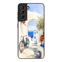 Θήκη Sonique Greek Island Muse Series για Samsung Galaxy S21 Πέρασμα στο Αιγαίο