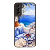 Θήκη Sonique Greek Island Muse Series για Samsung Galaxy S21 Plus Θέα του Αιγαίου
