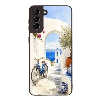 Θήκη Sonique Greek Island Muse Series για Samsung Galaxy S21 Plus Πέρασμα στο Αιγαίο