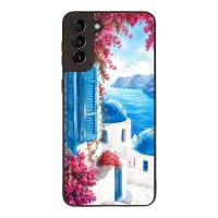 Θήκη Sonique Greek Island Muse Series για Samsung Galaxy S21 Plus Σαντορινό Γαλάζιο