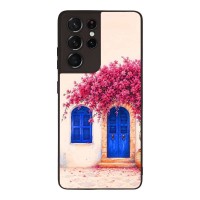Θήκη Sonique Greek Island Muse Series για Samsung Galaxy S21 Ultra Ροζ Μπουκαμβίλια