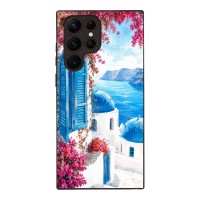 Θήκη Sonique Greek Island Muse Series για Samsung Galaxy S22 Ultra Σαντορινό Γαλάζιο