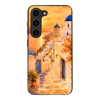 Θήκη Sonique Greek Island Muse Series για Samsung Galaxy S23 Ηλιοβασίλεμα στην Οία