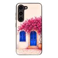 Θήκη Sonique Greek Island Muse Series για Samsung Galaxy S23 Ροζ Μπουκαμβίλια