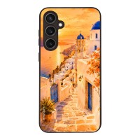 Θήκη Sonique Greek Island Muse Series για Samsung Galaxy S23 FE Ηλιοβασίλεμα στην Οία