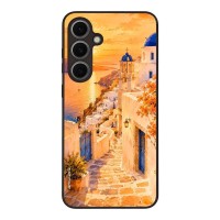 Θήκη Sonique Greek Island Muse Series για Samsung Galaxy S24 FE Ηλιοβασίλεμα στην Οία