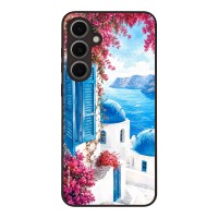 Θήκη Sonique Greek Island Muse Series για Samsung Galaxy S24 FE Σαντορινό Γαλάζιο
