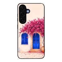 Θήκη Sonique Greek Island Muse Series για Samsung Galaxy S25 Ροζ Μπουκαμβίλια