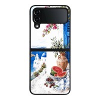 Θήκη Sonique Greek Island Muse Series για Samsung Galaxy Z Flip 4 Νησιώτικη Δροσιά
