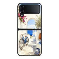 Θήκη Sonique Greek Island Muse Series για Samsung Galaxy Z Flip 4 Πέρασμα στο Αιγαίο