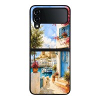 Θήκη Sonique Greek Island Muse Series για Samsung Galaxy Z Flip 4 Ροδίτικο Λιμάνι