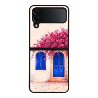 Θήκη Sonique Greek Island Muse Series για Samsung Galaxy Z Flip 4 Ροζ Μπουκαμβίλια