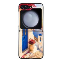 Θήκη Sonique Greek Island Muse Series για Samsung Galaxy Z Flip 5 Ηλιοβασίλεμα Σαντορίνης