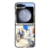 Θήκη Sonique Greek Island Muse Series για Samsung Galaxy Z Flip 5 Πέρασμα στο Αιγαίο