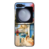 Θήκη Sonique Greek Island Muse Series για Samsung Galaxy Z Flip 5 Ροδίτικο Λιμάνι