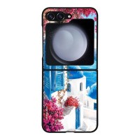 Θήκη Sonique Greek Island Muse Series για Samsung Galaxy Z Flip 5 Σαντορινό Γαλάζιο