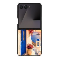 Θήκη Sonique Greek Island Muse Series για Samsung Galaxy Z Flip 7 Ηλιοβασίλεμα Σαντορίνης