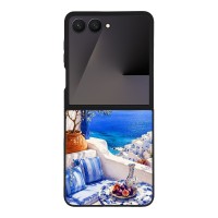 Θήκη Sonique Greek Island Muse Series για Samsung Galaxy Z Flip 7 Θέα του Αιγαίου