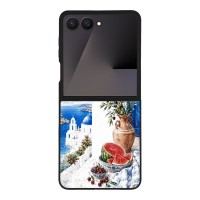 Θήκη Sonique Greek Island Muse Series για Samsung Galaxy Z Flip 7 Νησιώτικη Δροσιά