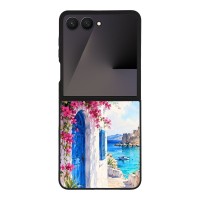Θήκη Sonique Greek Island Muse Series για Samsung Galaxy Z Flip 7 Σοκάκι Ρόδου