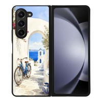 Θήκη Sonique Greek Island Muse Series για Samsung Galaxy Z Fold 5 Πέρασμα στο Αιγαίο