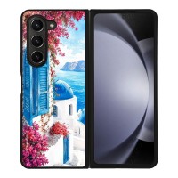 Θήκη Sonique Greek Island Muse Series για Samsung Galaxy Z Fold 5 Σαντορινό Γαλάζιο