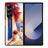 Θήκη Sonique Greek Island Muse Series για Samsung Galaxy Z Fold 6 Ηλιοβασίλεμα Σαντορίνης