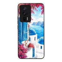 Θήκη Sonique Greek Island Muse Series για Xiaomi Poco F5 Pro 5G Σαντορινό Γαλάζιο