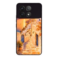 Θήκη Sonique Greek Island Muse Series για Xiaomi Poco F6 Pro 5G Ηλιοβασίλεμα στην Οία