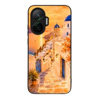 Θήκη Sonique Greek Island Muse Series για Xiaomi Poco F7 5G Ηλιοβασίλεμα στην Οία