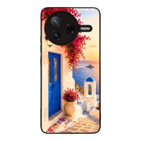 Θήκη Sonique Greek Island Muse Series για Xiaomi Poco F7 Pro 5G Ηλιοβασίλεμα Σαντορίνης