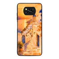 Θήκη Sonique Greek Island Muse Series για Xiaomi Poco X3 NFC / Poco X3 Pro Ηλιοβασίλεμα στην Οία