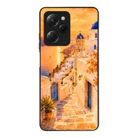 Θήκη Sonique Greek Island Muse Series για Xiaomi Poco X5 Pro 5G Ηλιοβασίλεμα στην Οία