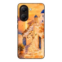 Θήκη Sonique Greek Island Muse Series για Xiaomi Poco X7 Pro 5G Ηλιοβασίλεμα στην Οία