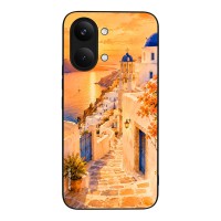 Θήκη Sonique Greek Island Muse Series για Xiaomi Poco X8 Pro Max 5G Ηλιοβασίλεμα στην Οία