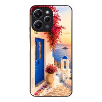 Θήκη Sonique Greek Island Muse Series για Xiaomi Redmi 12 4G / Redmi 12 5G Ηλιοβασίλεμα Σαντορίνης