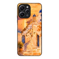 Θήκη Sonique Greek Island Muse Series για Xiaomi Redmi 12 4G / Redmi 12 5G Ηλιοβασίλεμα στην Οία