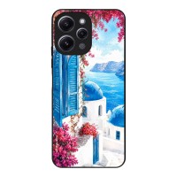 Θήκη Sonique Greek Island Muse Series για Xiaomi Redmi 12 4G / Redmi 12 5G Σαντορινό Γαλάζιο