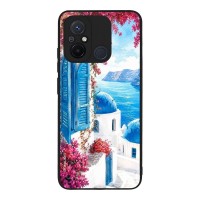 Θήκη Sonique Greek Island Muse Series για Xiaomi Redmi 12C Σαντορινό Γαλάζιο